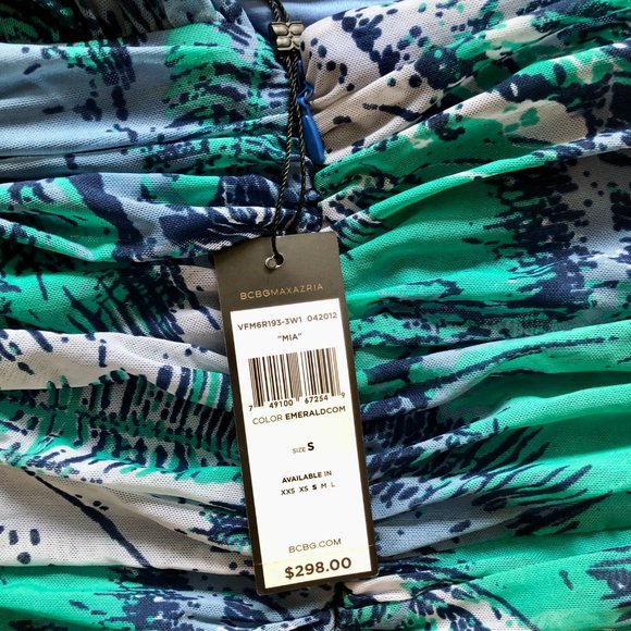 Beautiful brand new BCBG Mia one-shoulder cocktail dress - Picture 8 of 16